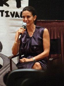 Courteney Cox Arquette at the 2009 Annual Los Angeles Shorts Festival on July 23rd 2009 in West Hollywood California on stage