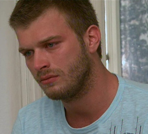 Kivanc Tatlitug pictures from Menekse ile Halil Mirna o Khalil crying scene when he knew that his lover is getting married 1