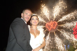 Cyrine Abdel Noor family pictures together with her husband 10