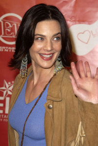 Terry Farrell picture as she arrives at the 1st Annual Entertainment Industry Foundation Love Rocks Concert to Honor Bono from U2 held at the Kodak Theatre in Hollywood on February 14th 2002 3