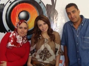 Aya Abdel Raoof photo from the latest fm radio interview 6