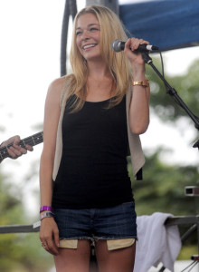 LeAnn Rimes performs during the 2009 Lollapalooza Music Festival at Grant Park on August 7th 2009 in Chicago Illinois 2