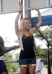 LeAnn Rimes performs during the 2009 Lollapalooza Music Festival at Grant Park on August 7th 2009 in Chicago Illinois 1