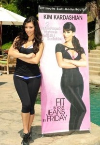 Kim Kardashian photo from Fit in your Jeans Promotional  campaign of August 2009 2