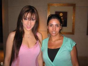 Darine Hadchiti picture with a fan