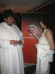 Darine Hadchiti with hussein jasmi