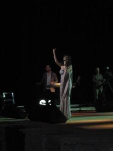 Nancy Ajram at Zouk Mikael International Festival in Lebanon August 2009 2