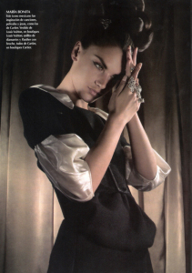 Alessandra Ambrosio photo shoot of Vogue Mexico 2006 issue 5