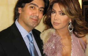 Nawal Zoghbi with her ex husband