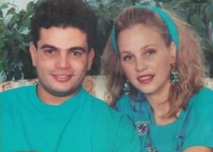 Amr Diab photo with his ex wife together