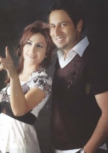 Dima Qandalaft with her co actor