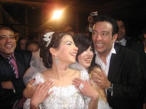 photo of the Arab Celebrity Wedding pictures of Mohamed Abdul Hafed and his wife Rehab 1