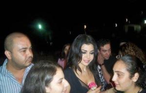 Haifa Wehbe arrives at Adma LBC building for Il Maestro talk show on September 17th 2009 in Ramadan 3