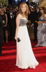 Alicia Witt arrives at the 61st Primetime Emmy Awards held at the Nokia Theatre on September 20th 2009 in Los Angeles