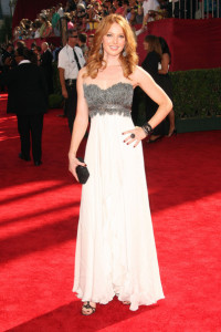 Alicia Witt arrives at the 61st Primetime Emmy Awards held at the Nokia Theatre on September 20th 2009 in Los Angeles