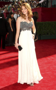 Alicia Witt arrives at the 61st Primetime Emmy Awards held at the Nokia Theatre on September 20th 2009 in Los Angeles