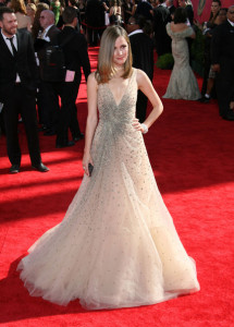 Rose Byrne arrives at the 61st Primetime Emmy Awards held at the Nokia Theatre on September 20th 2009 in Los Angeles