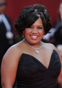 Chandra Wilson arrives at the 61st Primetime Emmy Awards held at the Nokia Theatre on September 20th 2009 in Los Angeles