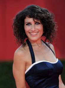 Lisa Edelstein arrives at the 61st Primetime Emmy Awards held at the Nokia Theatre on September 20th 2009 in Los Angeles