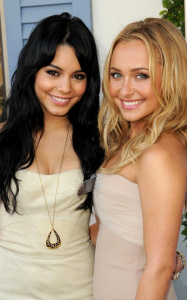 Vanessa Hudgens and Hayden Panettiere picture at VH1 Save The Music Foundation Neutrogena Fresh Faces Music Benefit at Jim Henson Studios on September 26th in Hollywood 6