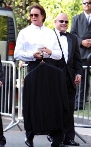 Bruce Jenner attends the wedding of Khloe Kardashian and Lamar Odom in Los Angeles California 1