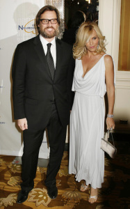 Jim Carrey and Jenny McCarthy were spotted at 2009 UCLA Department of Neurosurgerys Visionary Ball held at the Beverly Wilshire Four Seasons Hotelin in Beverly Hills on October 1st 2009 2