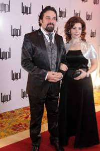 Arab Celebrities picture of Actress Yara Masri and her husband