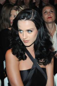 Katy Perry attends the Jean Paul Gaultier Pret a Porter fashion show during Paris Womens wear Fashion Week Spring Summer 2010 on October 3rd 2009 in France 6