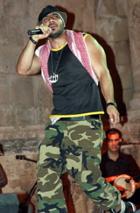 Nasser Abu Lafy photo during the Star Academy concert as part of the yearly Shabib Festival 2009 in Amman Jordan 2