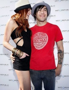 Ashlee Simpson celebrated her 25th birthday with her husband Pete Wentz at Wet Republic at the MGM Grand Hotel and Casino in Las Vegas on October 3rd 2009 2