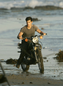 Taylor Lautner spotted during a magazine photoshoot on a Malibu beach on October 8th 2009 9