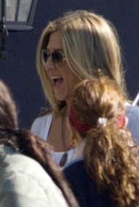 Jennifer Aniston picture during the filming set of The Baster in Los Angeles on October 9th 2009 2