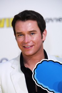 Boyzone band member Stephen Gately arrives at the Simpsons Premier at the O2 Vue cinema Greenwich on July 25th 2007 in London England