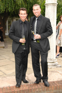 Stephen Gately picture with his partner Andy cowles 1