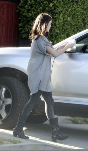 Paz Vega spotted leaving a friends house on October 8th 2009 1