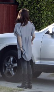 Paz Vega spotted leaving a friends house on October 8th 2009 2