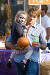 Larry Birkhead and his daughter Dannielynn Smith spotted at the Mr Bones Pumpkin Patch in West Hollywood on October 11th 2009 12