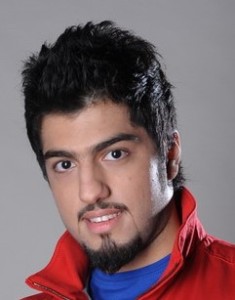 Picture of saleh from Najm Al Khaleej singing program