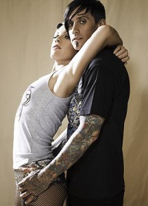 Pink new photo shoot on October 16th 2009 promoting her husband new clothing fashion line of Hart and Huntington