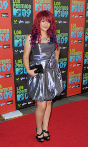 Allison Iraheta arrives at the Los Premios MTV 2009 Latin America Awards held at Gibson Amphitheatre on October 15th 2009 in Universal City California 2