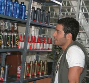 Saed Ramadan photo while on the filming set of his latest musical video clip in Seprember 2009 9