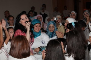 Diana Karazon attends en event honoring outstanding students in Jordan on October 27th 2009 9