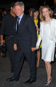 Harrison Ford and Calista Flockhart arrive to the 20th Anniversary Environmental Media Awards held on the backlot at Paramount Studios on October 25th 2009 in Los Angeles 5