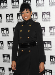 Singer Monica attends the Thurgood Marshall College Funds 22nd anniversary celebration at the Sheraton New York Hotel on October 26th 2009 3