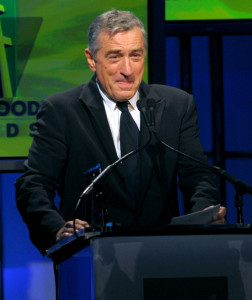 Robert De Niro accepts the Actor of the Year award onstage during the 13th annual Hollywood Awards Gala Ceremony held at The Beverly Hilton Hotel on October 26th 2009 3