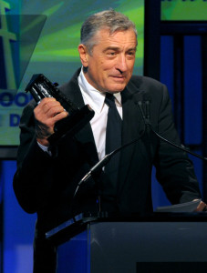 Robert De Niro accepts the Actor of the Year award onstage during the 13th annual Hollywood Awards Gala Ceremony held at The Beverly Hilton Hotel on October 26th 2009 4