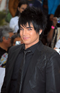 Adam Lambert arrives at the premiere of This Is It movie on October 27th 2009