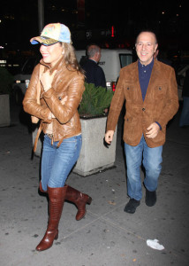 Latin Singer Thalia spotted arriving to the Rock a Roll Hall of Fames 25th Anniversary Concert at Madison Square Garden in New York City on October 29th 2009 2