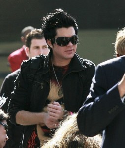 Adam Lambert photo as he arrives at LAs Nokia Theatre for the 2009 American Music Awards rehearsals on November 19th 2009 1