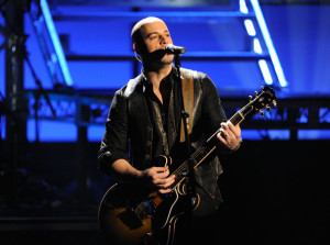 Chris Daughtry performs onstage at the 2009 American Music Awards at the Nokia Theatre LA in Los Angeles California on November 22nd 2009